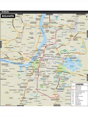 Kolkata Map