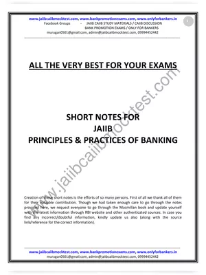 Murugan Jaiib Notes 2025 English