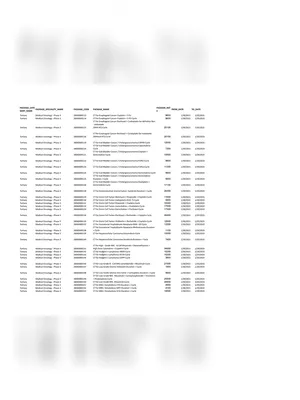 Chiranjeevi Yojana Package List