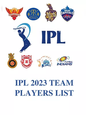 IPL 2023 Team Players List