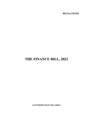 Finance Bill 2023