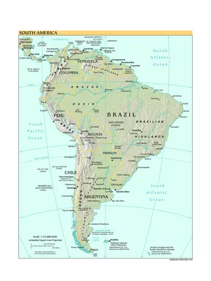 South America Political Map