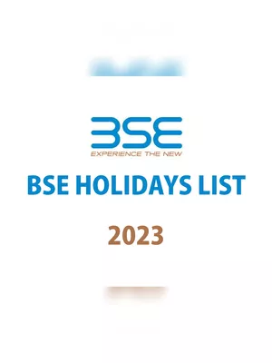 BSE (Share Market) Holidays List 2023