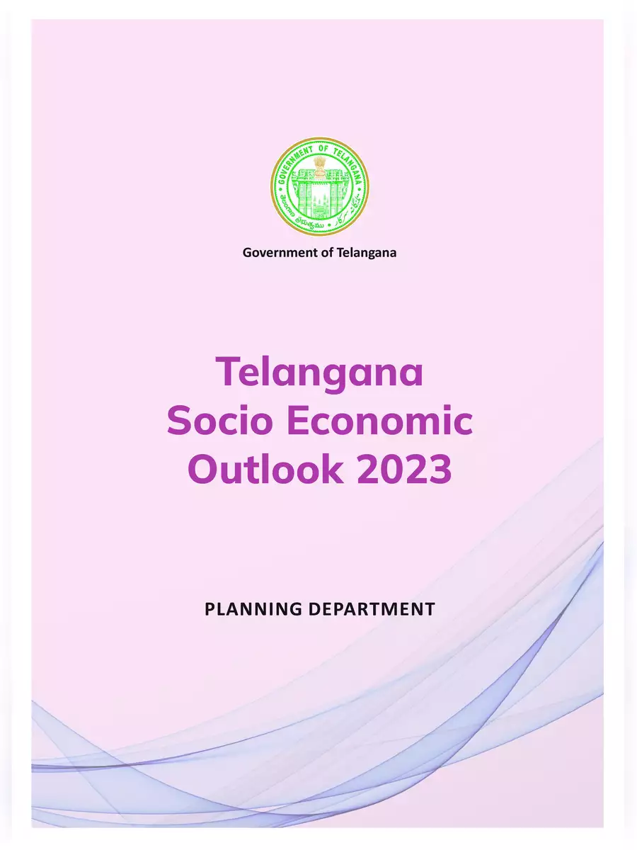 2nd Page of Telangana Socio Economic Outlook 2023 Telugu PDF