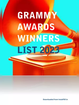 Grammy Awards 2023 Winners List