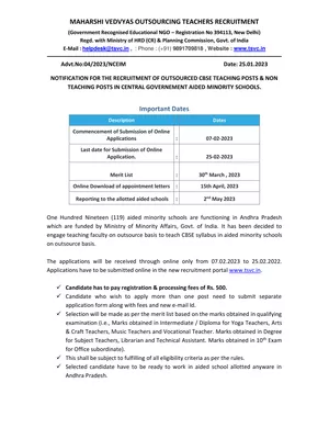 TSVC Merit List 2023