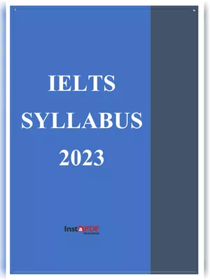 IELTS Syllabus 2025