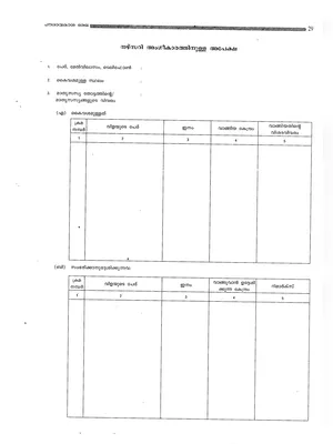 Nursery License Application form