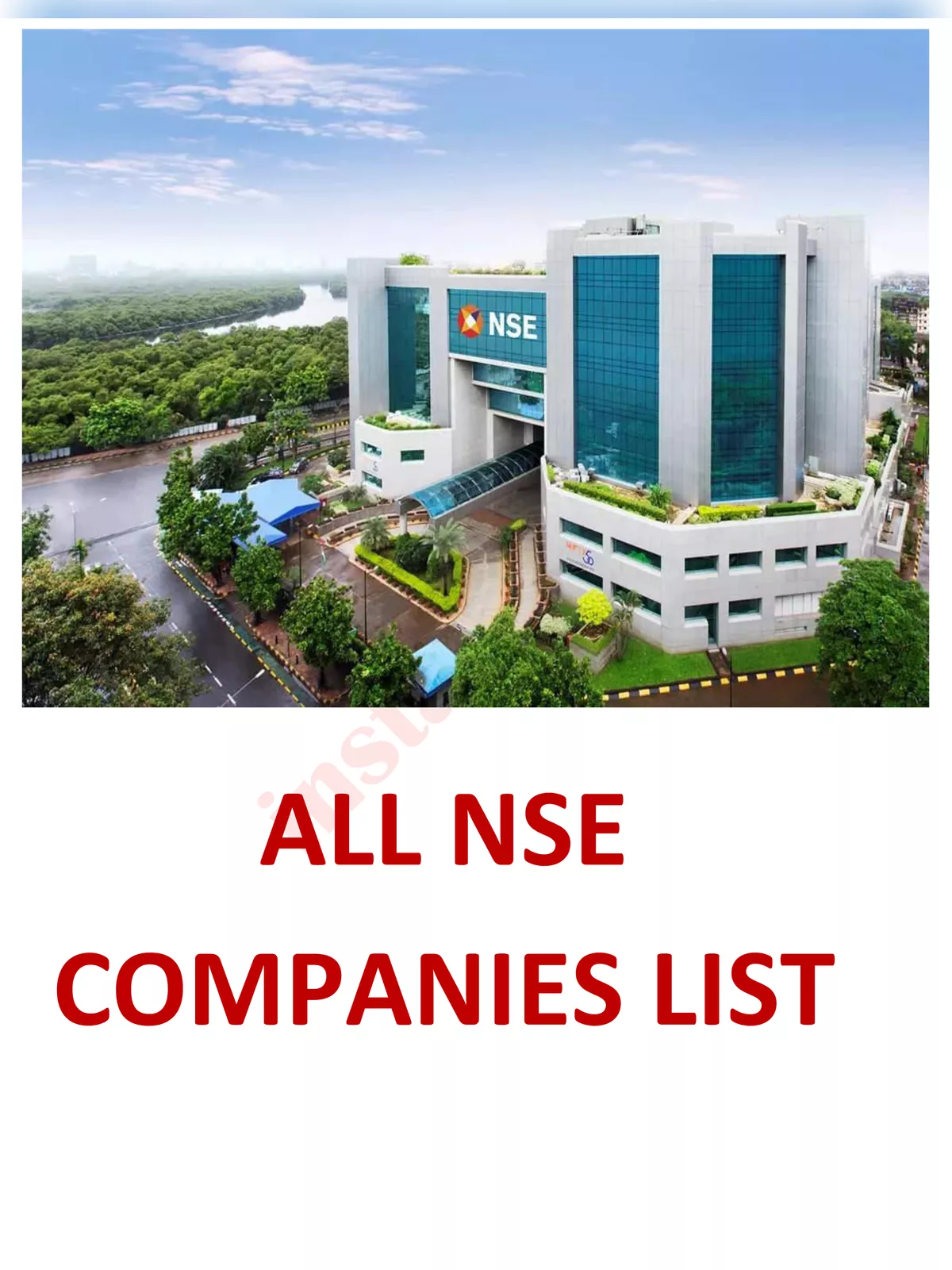 All NSE Companies List 2023 PDF Download InstaPDF