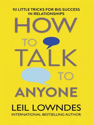 How To Talk To Anyone Book