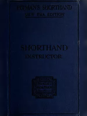 Pitman Shorthand Book