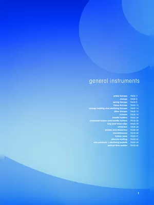OT Instruments Name List PDF