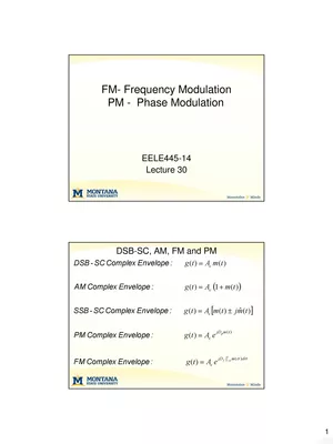 Frequency Modulation