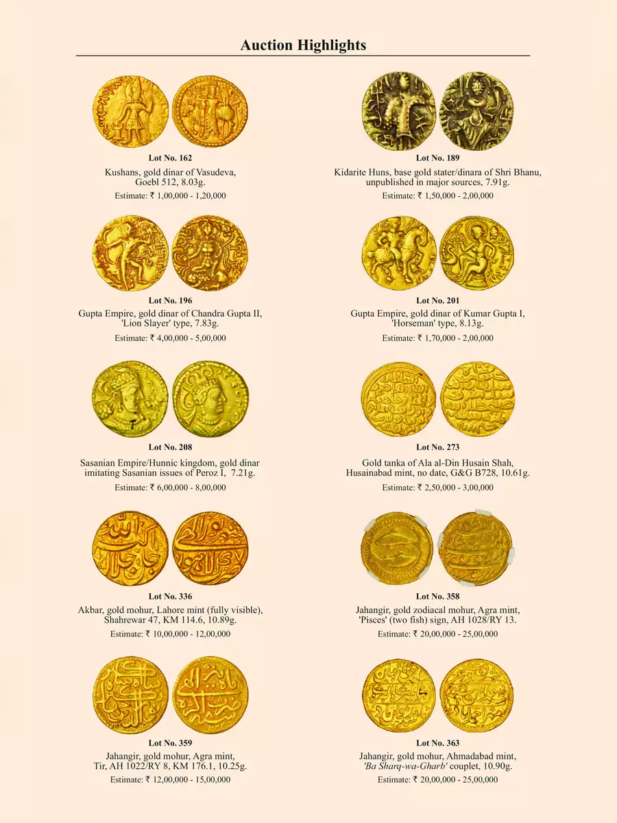 2nd Page of Old Indian Coins Value List 2024 PDF