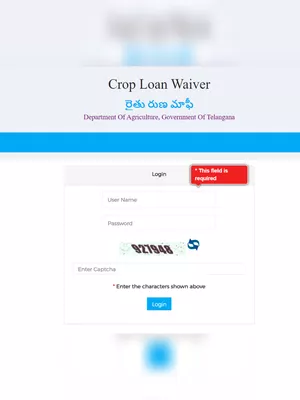 Crop Loan Waiver Telangana List 2025