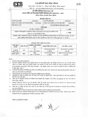 PNST Application Form 2024