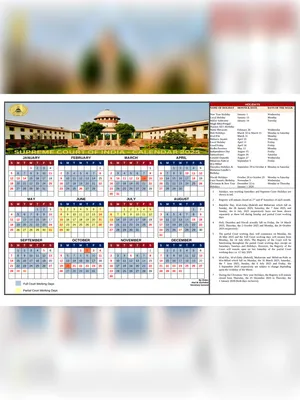 Supreme Court Calendar 2025 Out