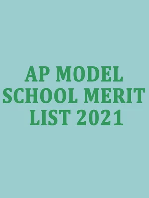 AP Model School Merit List 2022