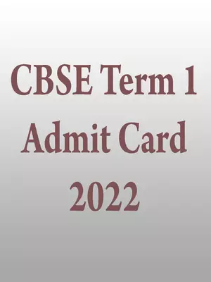 CBSE Term1 Admit Card Download