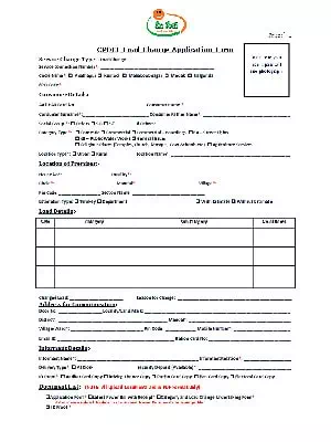 NPDCL Load Change Application Form