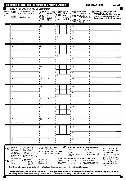 NRC Application Form