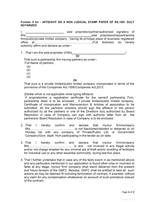 Sole Proprietor Agreement