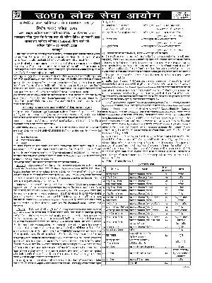 UPPSC Recruitment Notification