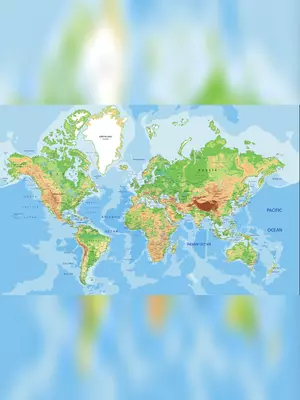 World Physical Map